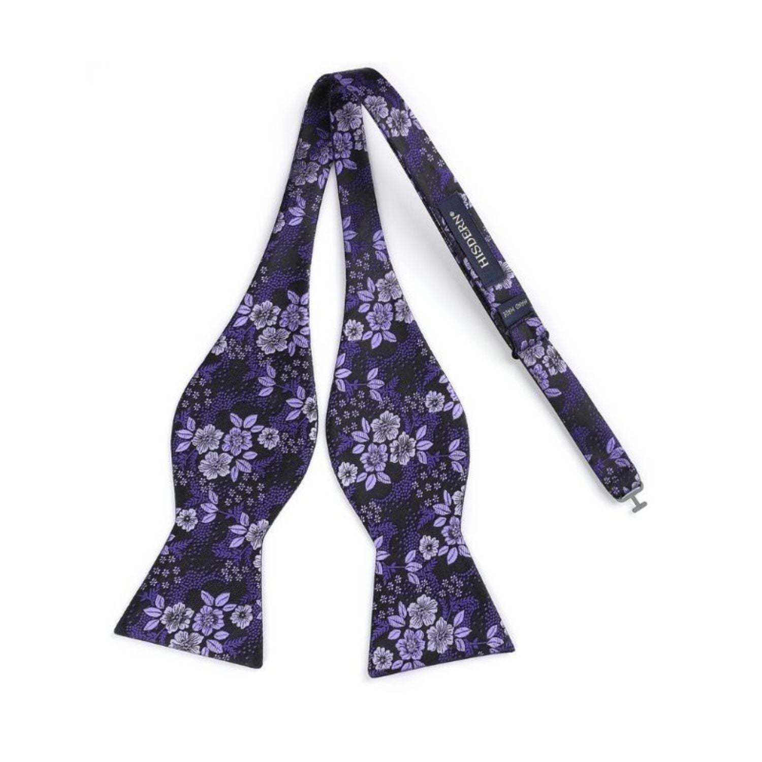 Purple And Lavender Floral Bow Tie Set Groomsmen Wedding - Image 3
