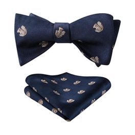 Squirrel Blue Animal Bow Tie Accessories Set For Party
