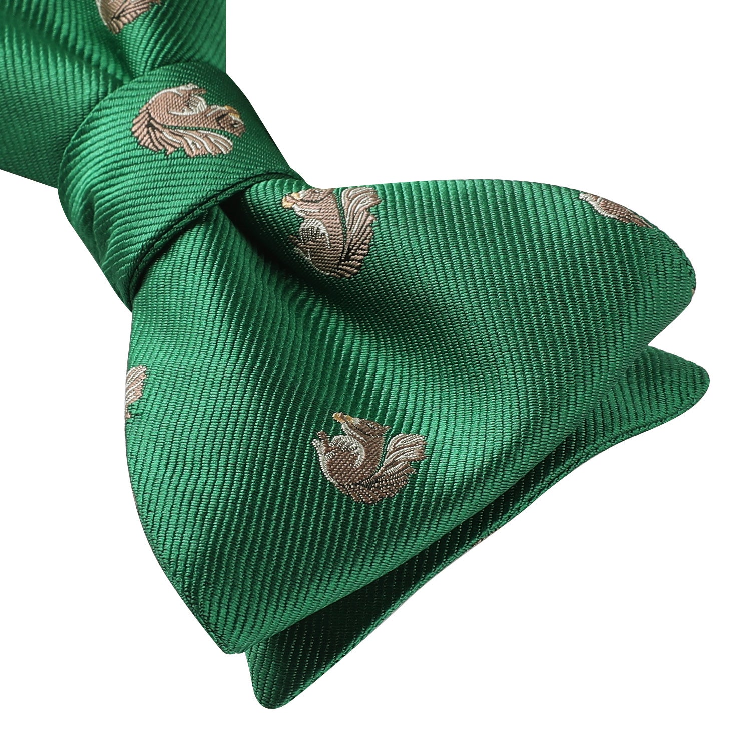 Squirrel Dark Green Animal Bow Tie Accessories Set For Party - Image 3