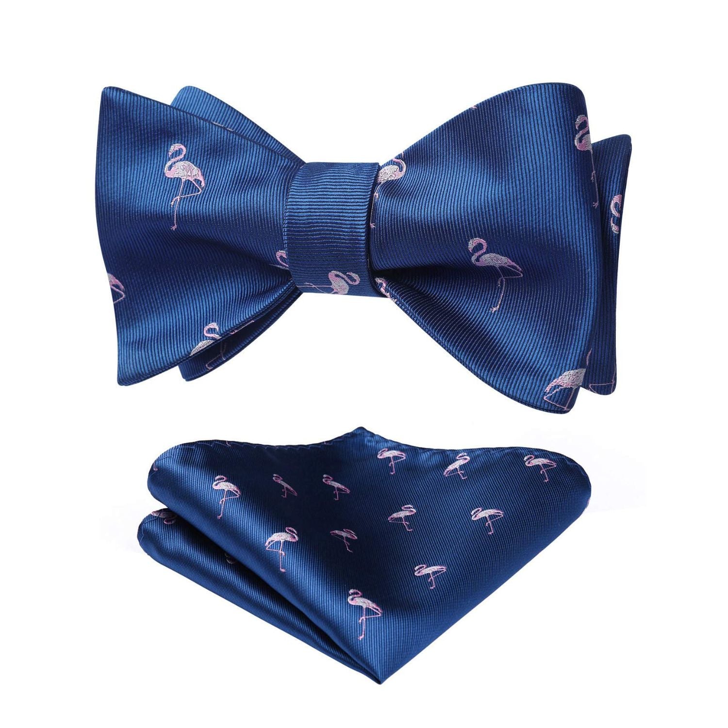 Flamingo Blue Animal Bow Tie Accessories Set For Party