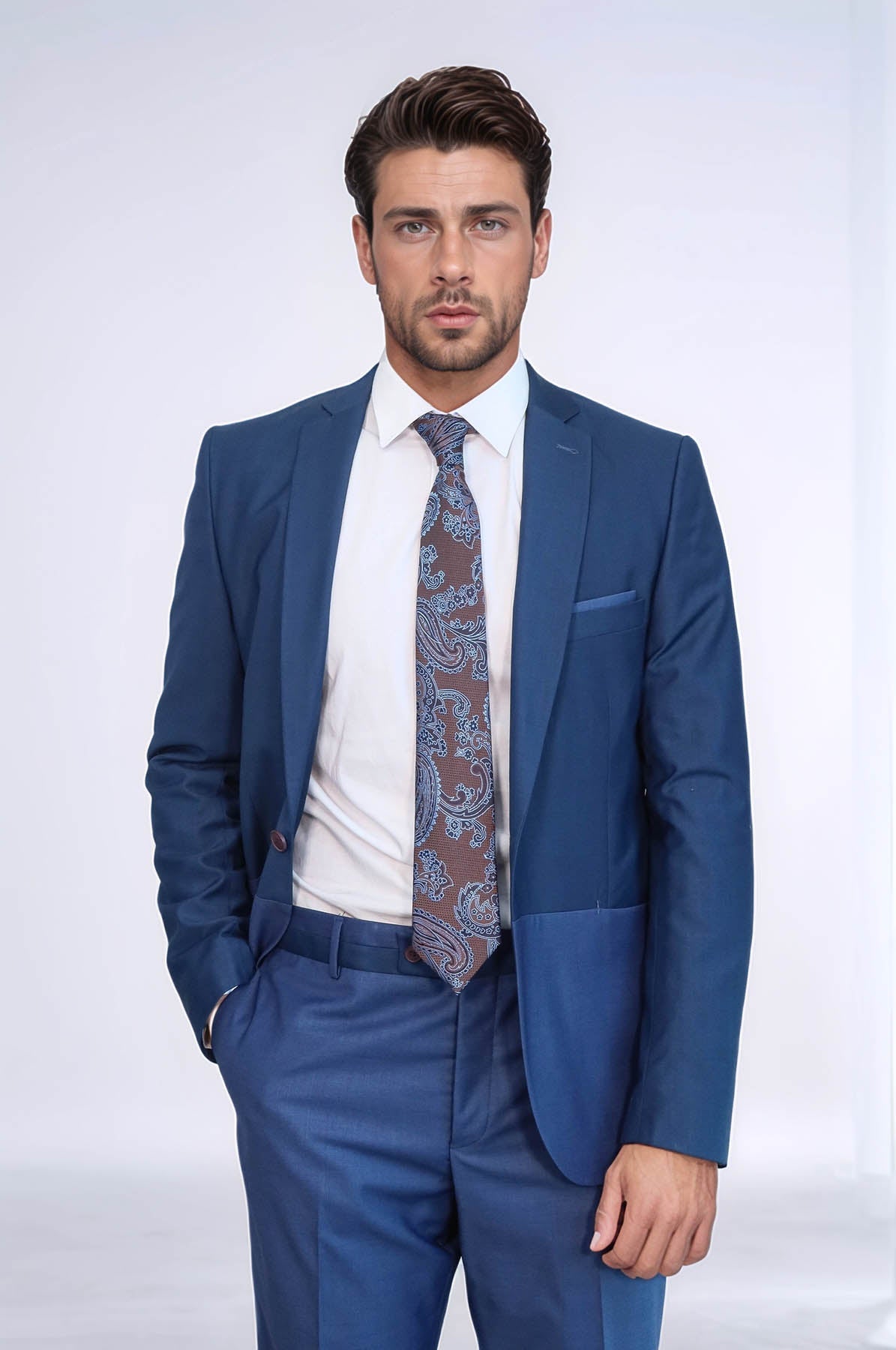 Indigo Model Men's Suit