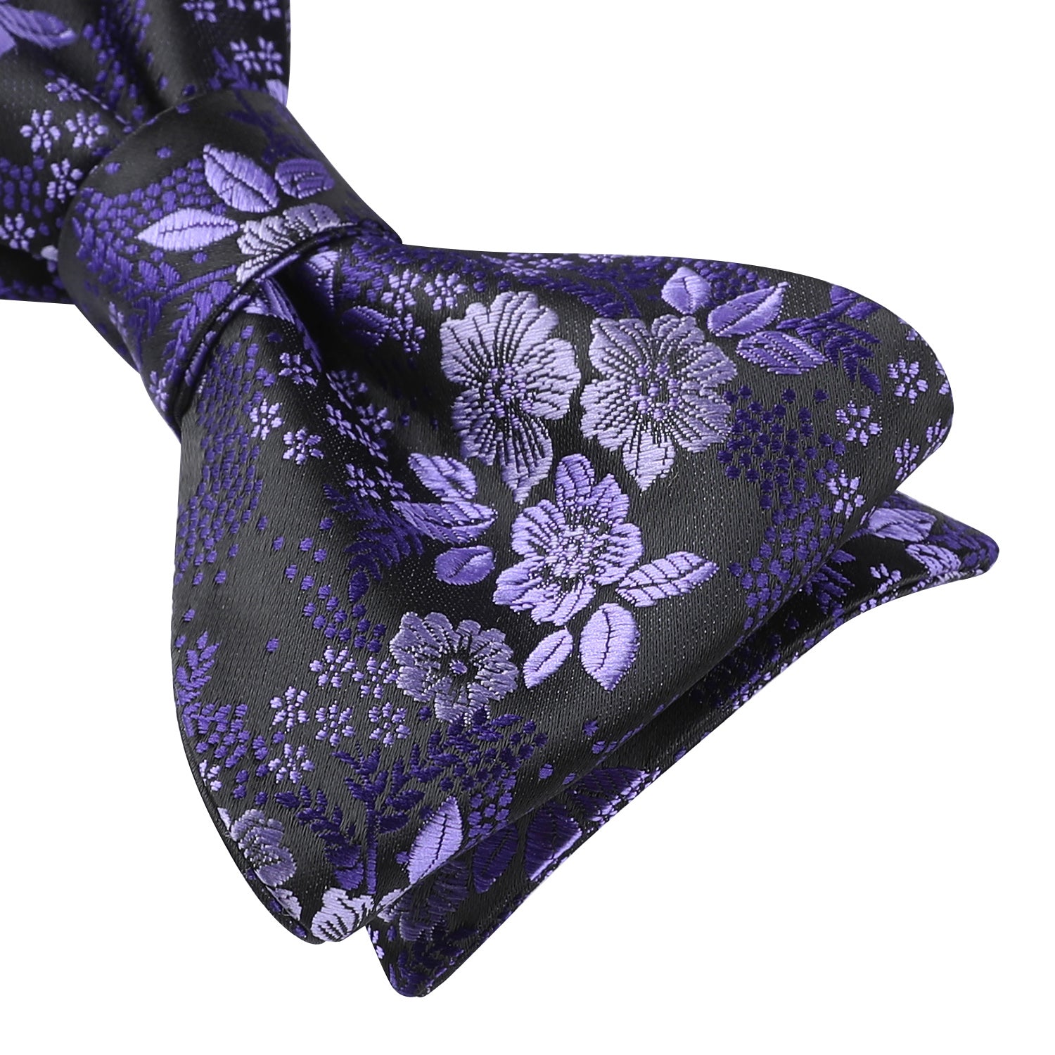 Purple And Lavender Floral Bow Tie Set Groomsmen Wedding - Image 2
